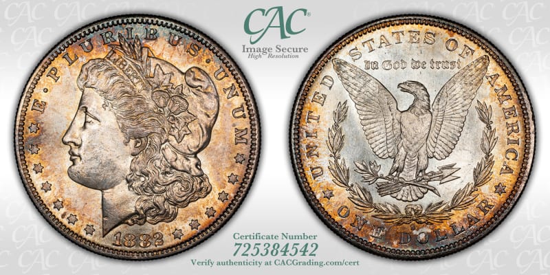 CAC Grading Coin Image Secure