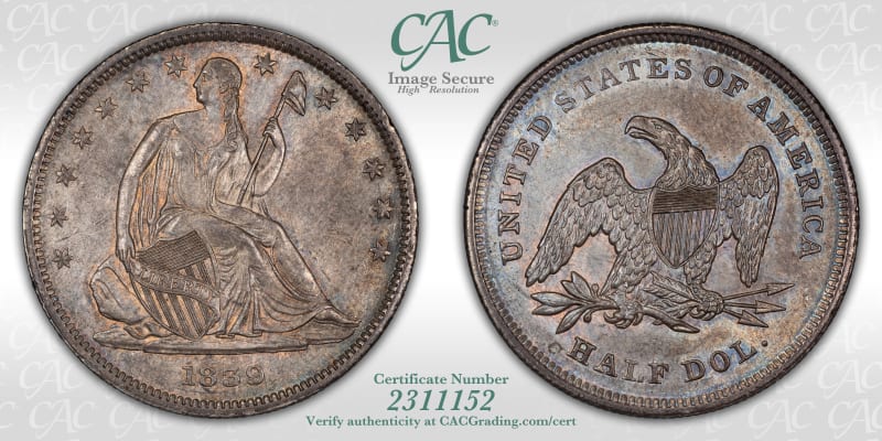 CAC Grading Coin Image Secure