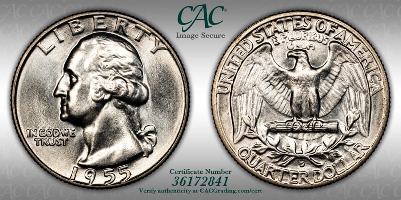 CAC Grading Coin Image Secure