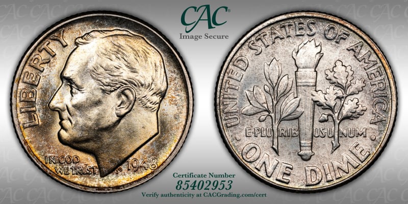 CAC Grading Coin Image Secure