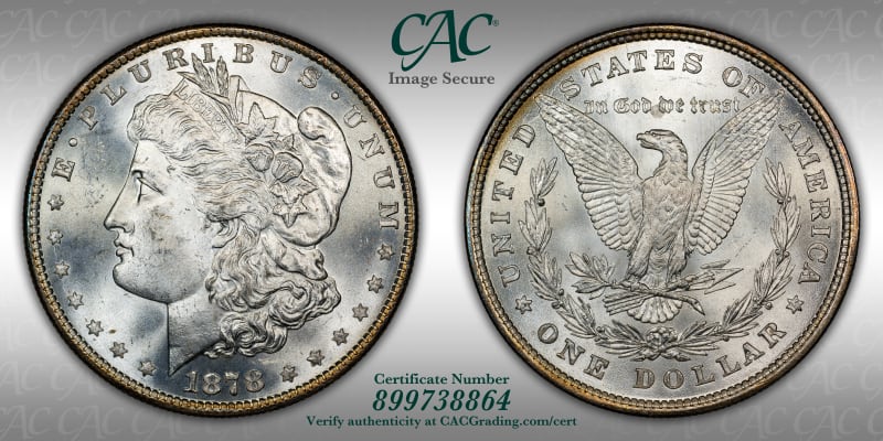 CAC Grading Coin Image Secure