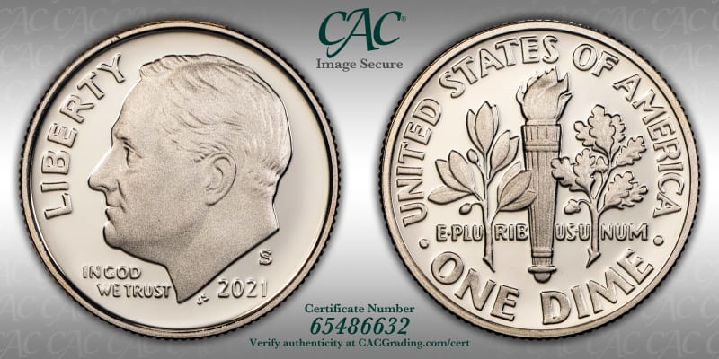 CAC Grading Coin Image Secure