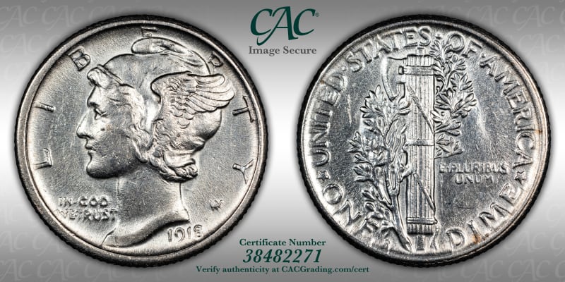 CAC Grading Coin Image Secure