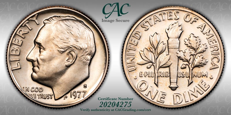 CAC Grading Coin Image Secure