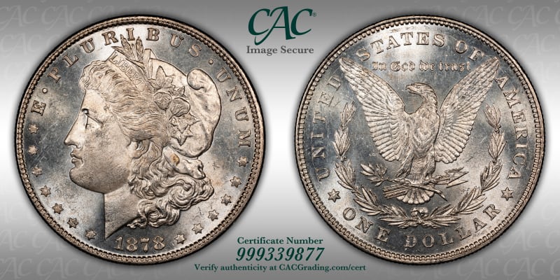 CAC Grading Coin Image Secure
