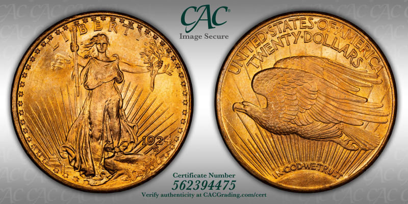 CAC Grading Coin Image Secure