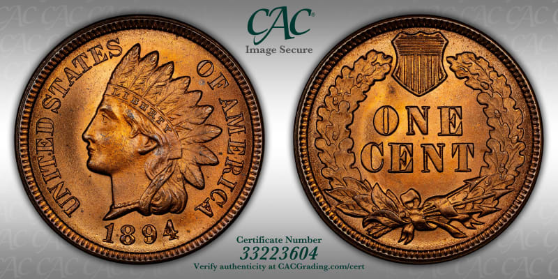CAC Grading Coin Image Secure
