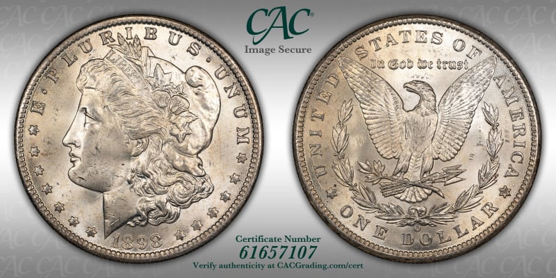 CAC Grading Coin Image Secure