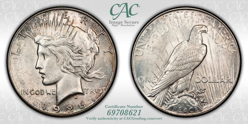 CAC Grading Coin Image Secure