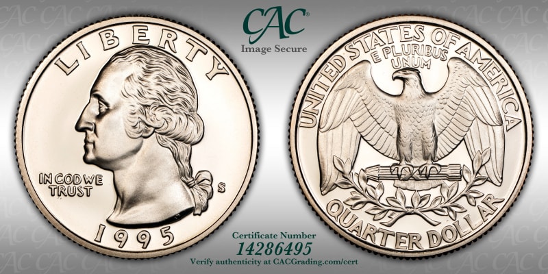 CAC Grading Coin Image Secure