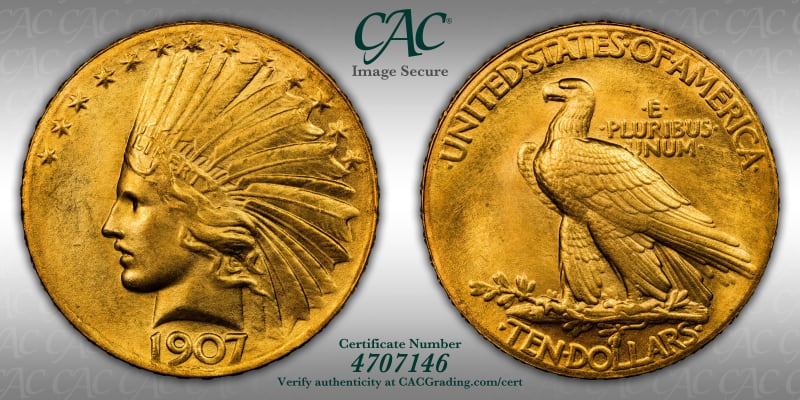 CAC Grading Coin Image Secure