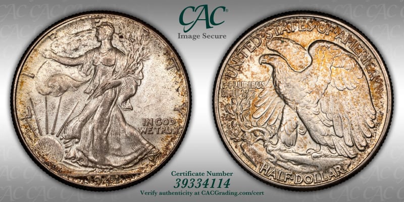 CAC Grading Coin Image Secure