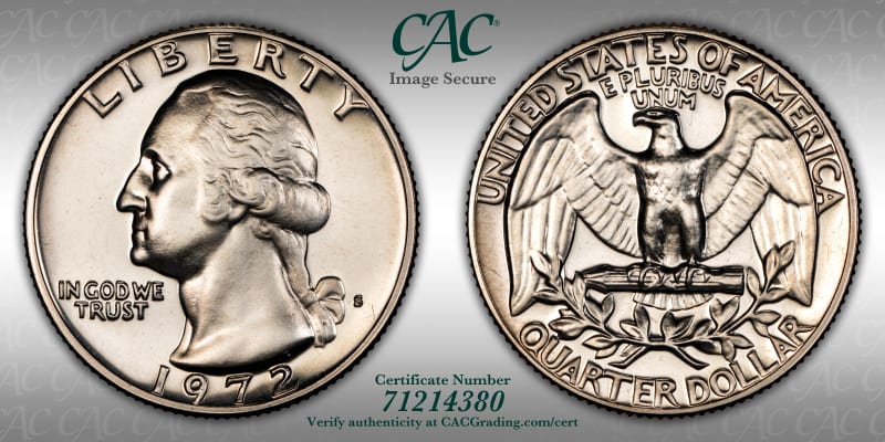 CAC Grading Coin Image Secure