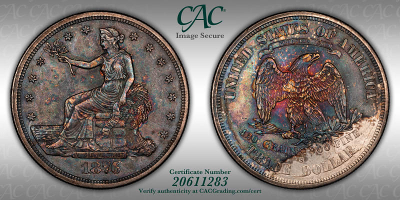 CAC Grading Coin Image Secure