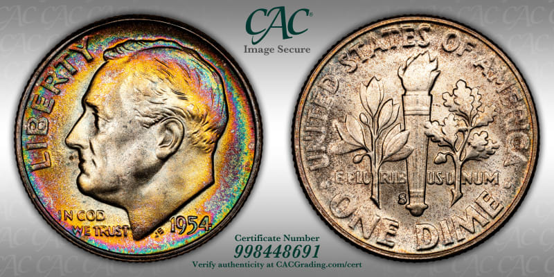 CAC Grading Coin Image Secure