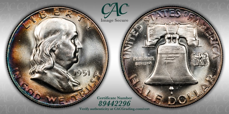 CAC Grading Coin Image Secure
