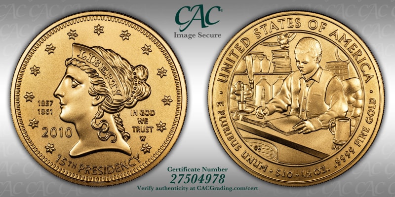 CAC Grading Coin Image Secure