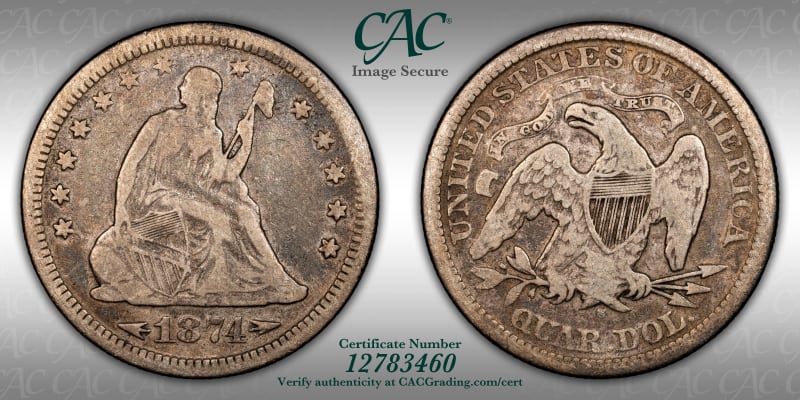 CAC Grading Coin Image Secure