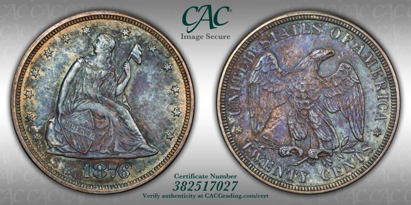 CAC Grading Coin Image Secure