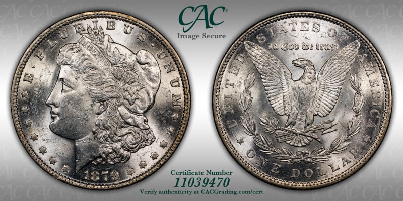 CAC Grading Coin Image Secure