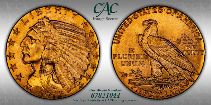 CAC Grading Coin Image Secure