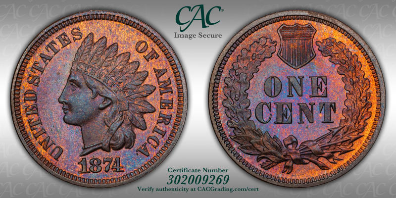 CAC Grading Coin Image Secure