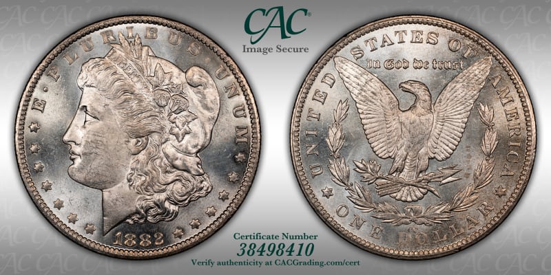CAC Grading Coin Image Secure