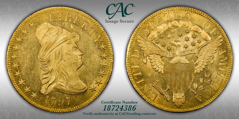 CAC Grading Coin Image Secure