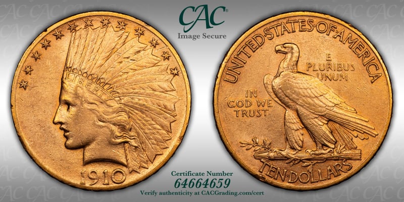 CAC Grading Coin Image Secure