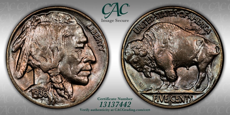 CAC Grading Coin Image Secure