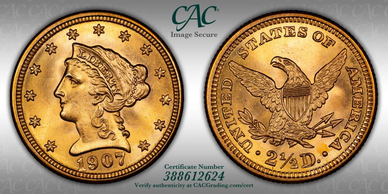 CAC Grading Coin Image Secure
