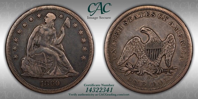 CAC Grading Coin Image Secure