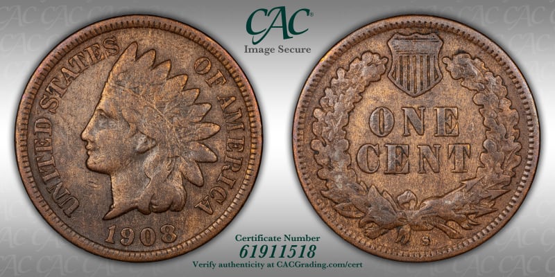CAC Grading Coin Image Secure