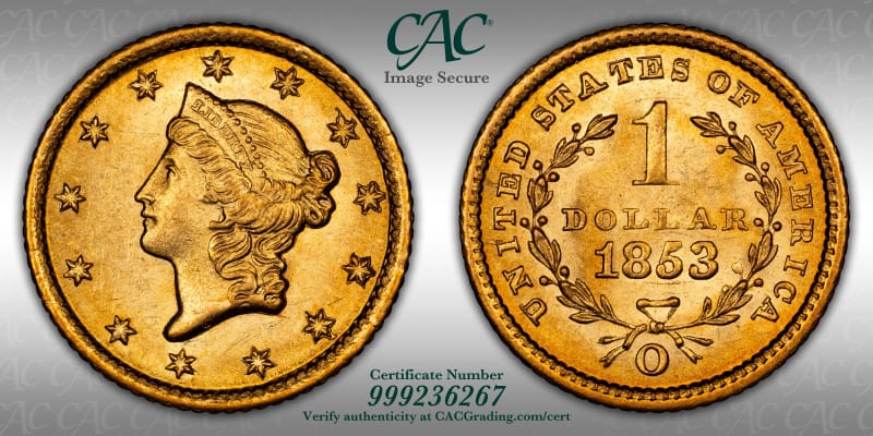 CAC Grading Coin Image Secure