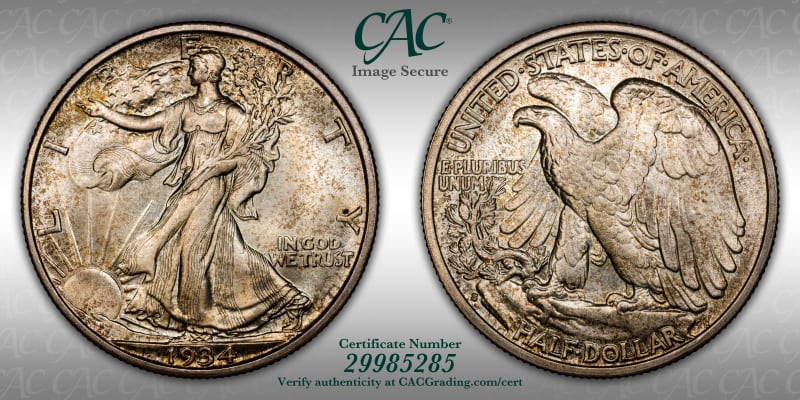 CAC Grading Coin Image Secure