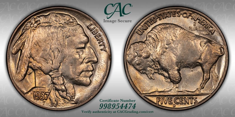 CAC Grading Coin Image Secure