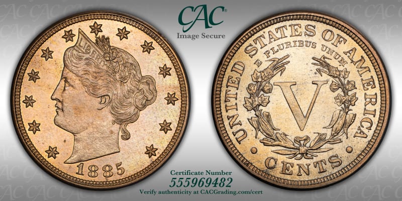CAC Grading Coin Image Secure