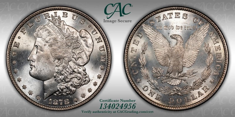 CAC Grading Coin Image Secure