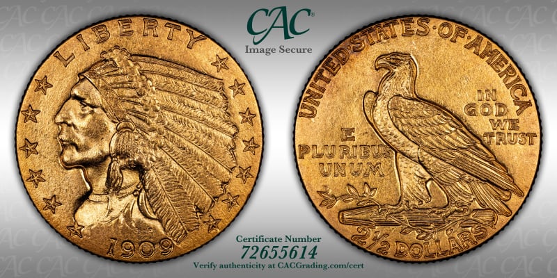 CAC Grading Coin Image Secure
