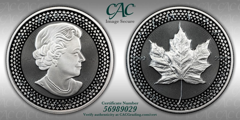CAC Grading Coin Image Secure