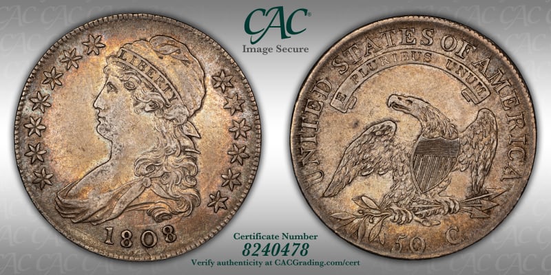 CAC Grading Coin Image Secure