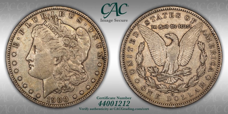 CAC Grading Coin Image Secure