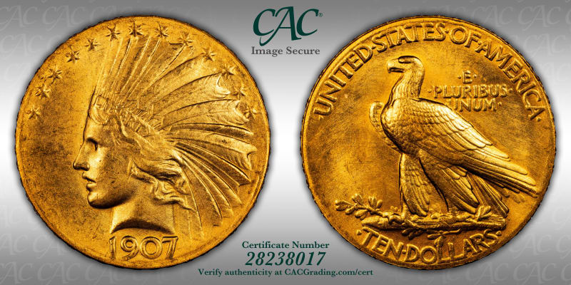 CAC Grading Coin Image Secure