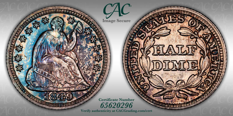 CAC Grading Coin Image Secure