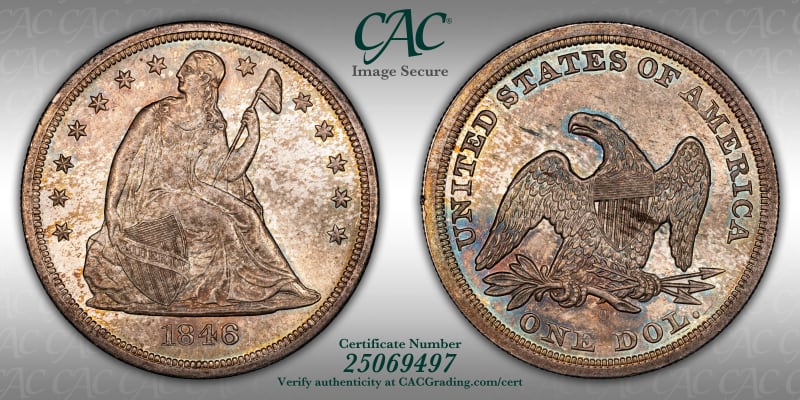 CAC Grading Coin Image Secure