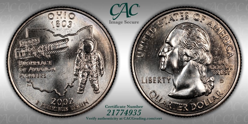CAC Grading Coin Image Secure
