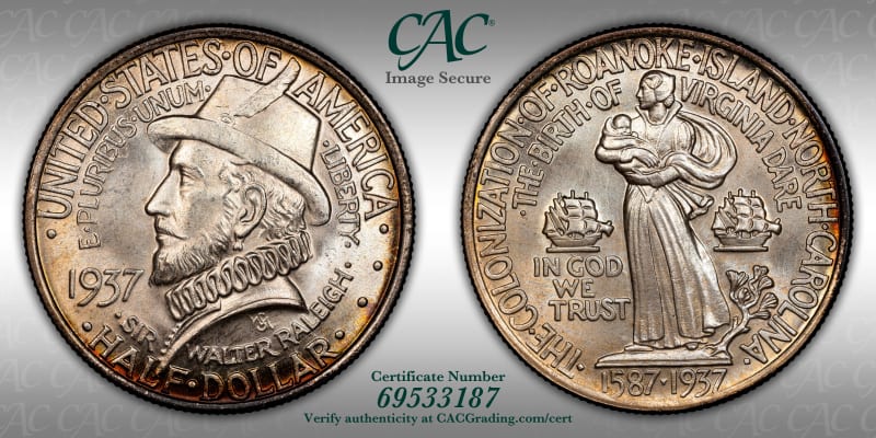CAC Grading Coin Image Secure