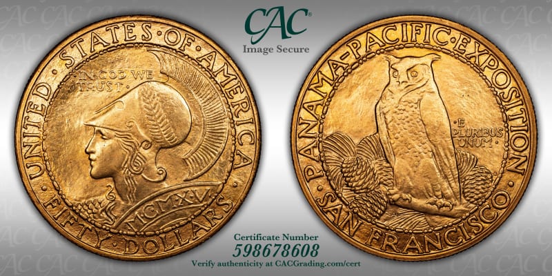 CAC Grading Coin Image Secure