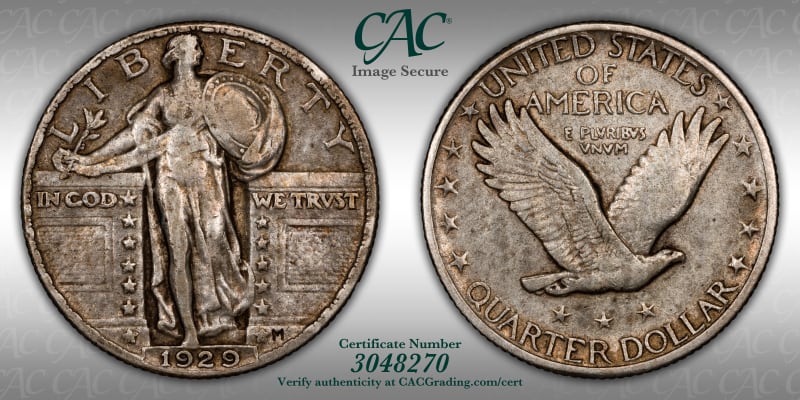 CAC Grading Coin Image Secure