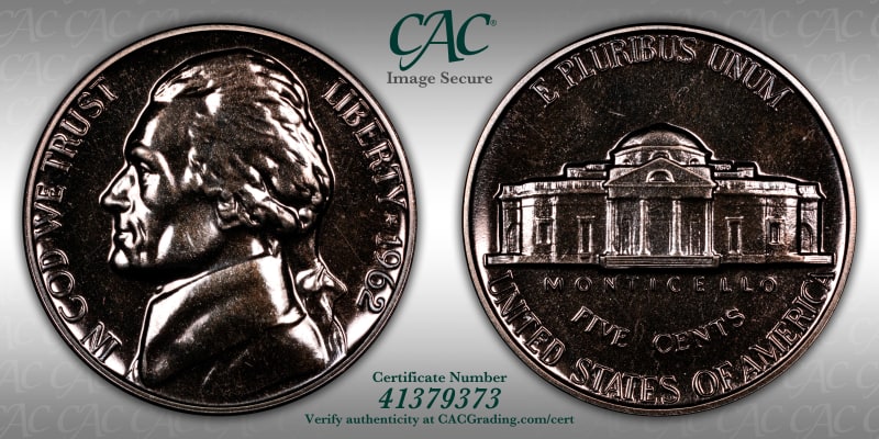 CAC Grading Coin Image Secure